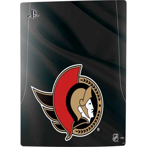 NHL Ottawa Senators Home Jersey PS5 Console Skin