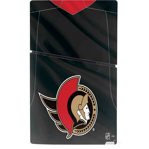 NHL Ottawa Senators Home Jersey PS5 Slim Digital Edition Bundle Skin