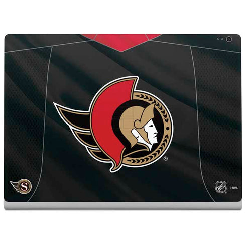 NHL Ottawa Senators Home Jersey Surface Book 2 13.5in Skin