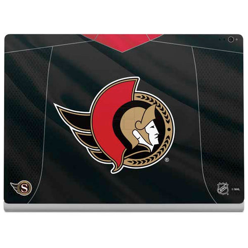 NHL Ottawa Senators Home Jersey Surface Book 2 15in Skin