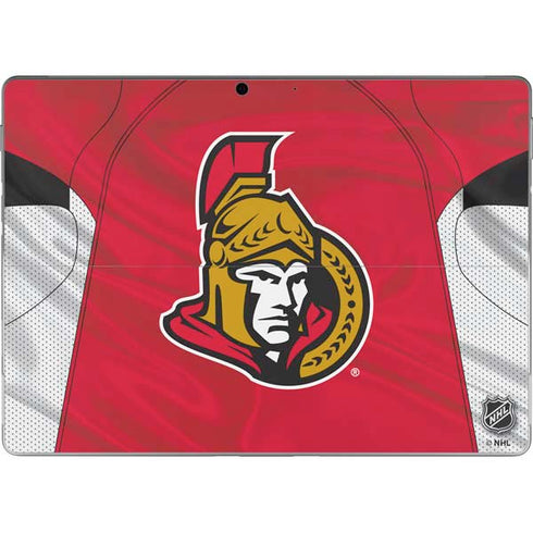 NHL Ottawa Senators Home Jersey Surface Pro 9 Skin