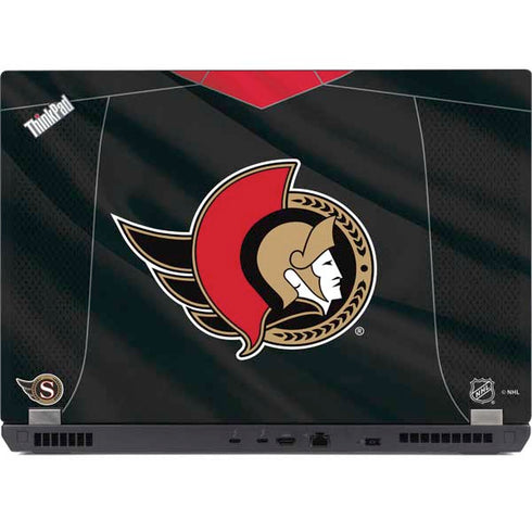 NHL Ottawa Senators Home Jersey Lenovo ThinkPad Skin
