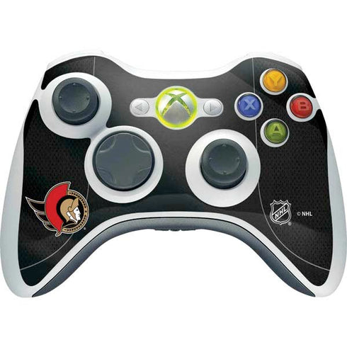 NHL Ottawa Senators Home Jersey Xbox 360 Wireless Controller Skin