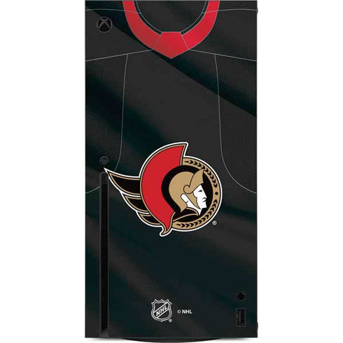 NHL Ottawa Senators Home Jersey Xbox Series X Console Skin