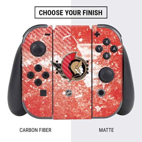 NHL Ottawa Senators Iced Nintendo Skins