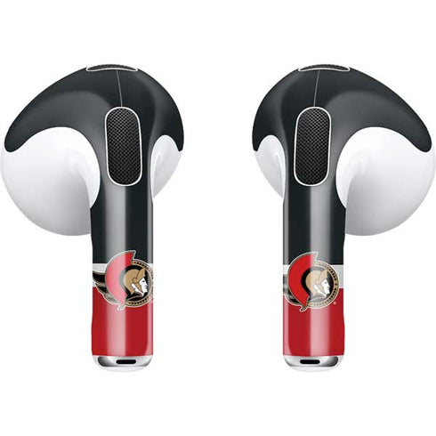 NHL Ottawa Senators Jersey Apple AirPods (3rd Gen 2021) Skin