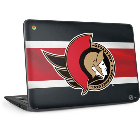 NHL Ottawa Senators Jersey HP Chromebook Skin