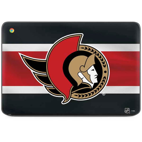 NHL Ottawa Senators Jersey HP Chromebook Skin