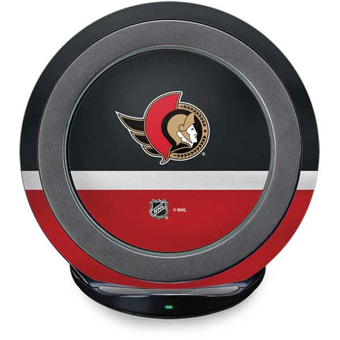 NHL Ottawa Senators Jersey Fast Charge Wireless Charging Stand Skin
