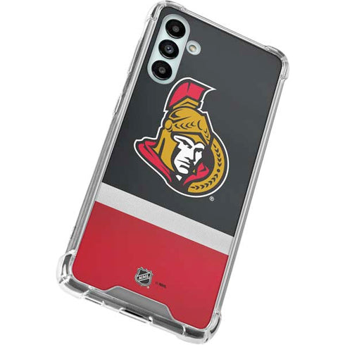 NHL Ottawa Senators Jersey Galaxy A13 5G Clear Case