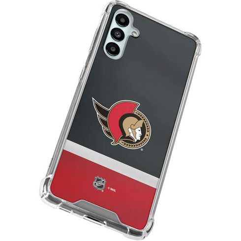 NHL Ottawa Senators Jersey Galaxy A15 5G Clear Case