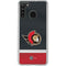 NHL Ottawa Senators Jersey Galaxy A21 Clear Case