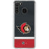 NHL Ottawa Senators Jersey Galaxy A21 Clear Case