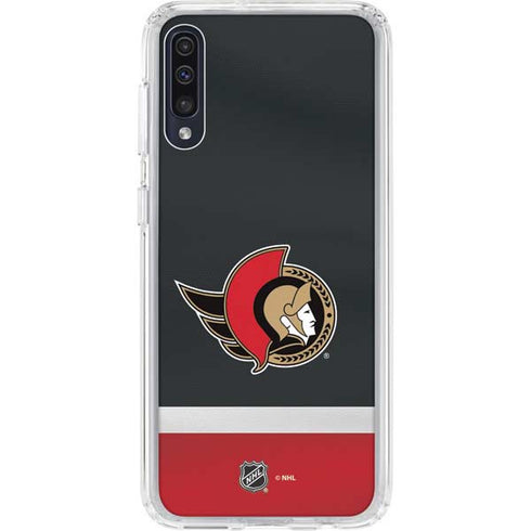 NHL Ottawa Senators Jersey Galaxy A50 Clear Case