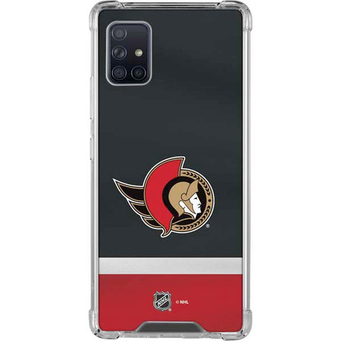 NHL Ottawa Senators Jersey Galaxy A51 5G Clear Case