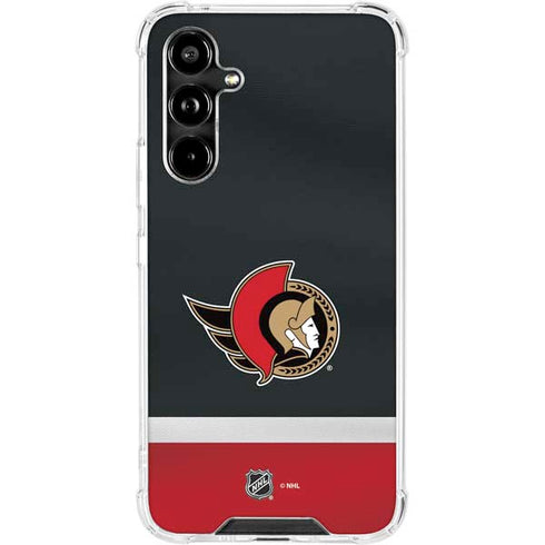 NHL Ottawa Senators Jersey Galaxy A54 5G Clear Case