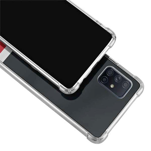 NHL Ottawa Senators Jersey Galaxy A71 5G Clear Case