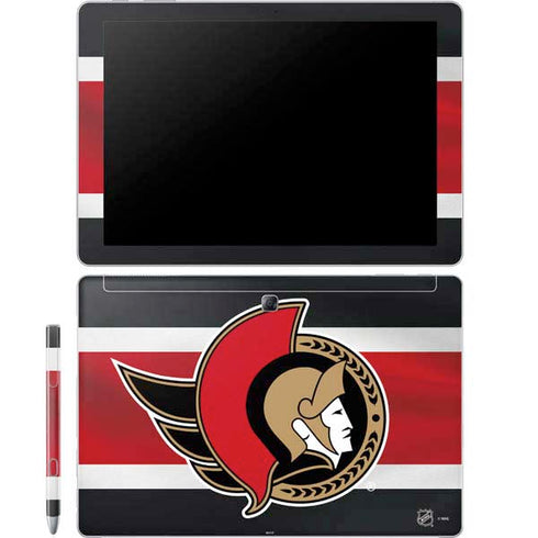 NHL Ottawa Senators Jersey Galaxy Book 12in Skin