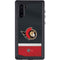 NHL Ottawa Senators Jersey Galaxy Note 10 Waterproof Case