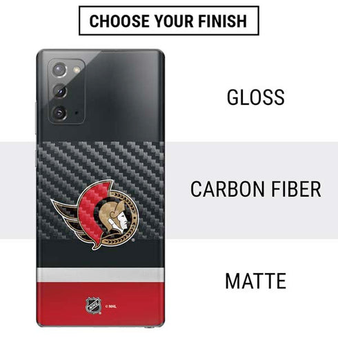 NHL Ottawa Senators Jersey Galaxy Note20 5G Skin