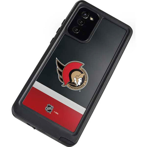 NHL Ottawa Senators Jersey Galaxy Note20 5G Waterproof Case