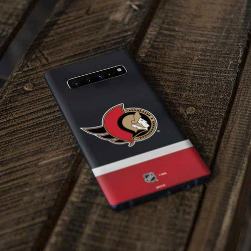 NHL Ottawa Senators Jersey Galaxy S10 Plus Skin