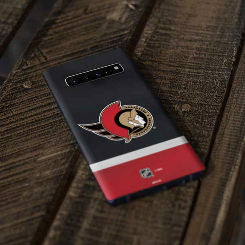 NHL Ottawa Senators Jersey Galaxy S10 Skin