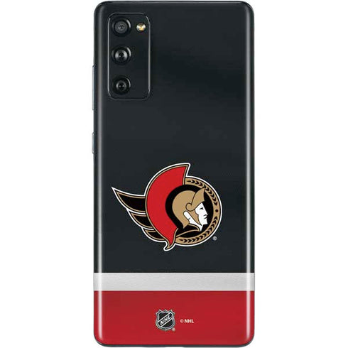 NHL Ottawa Senators Jersey Galaxy S20 Fan Edition Skin