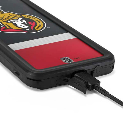 NHL Ottawa Senators Jersey Galaxy S20 Plus Waterproof Case