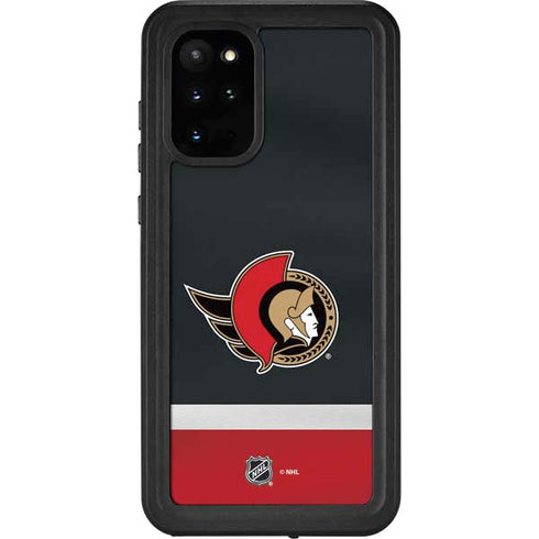 NHL Ottawa Senators Jersey Galaxy S20 Plus Waterproof Case