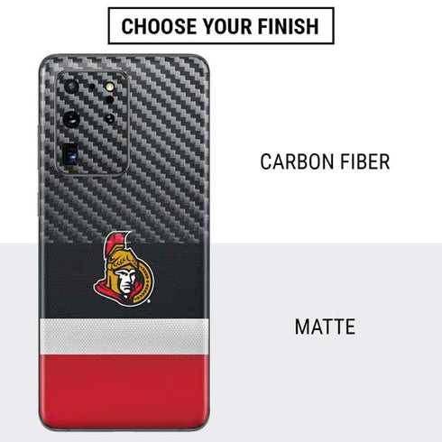 NHL Ottawa Senators Jersey Galaxy S20 Ultra 5G Skin
