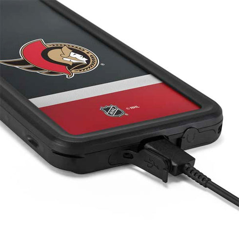 NHL Ottawa Senators Jersey Galaxy S20 Waterproof Case