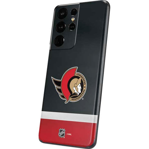 NHL Ottawa Senators Jersey Galaxy S21 Ultra 5G Skin