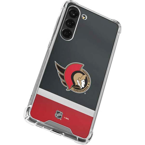 NHL Ottawa Senators Jersey Galaxy S23 Plus Clear Case