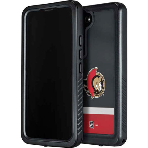 NHL Ottawa Senators Jersey Galaxy S23 Plus Waterproof Case