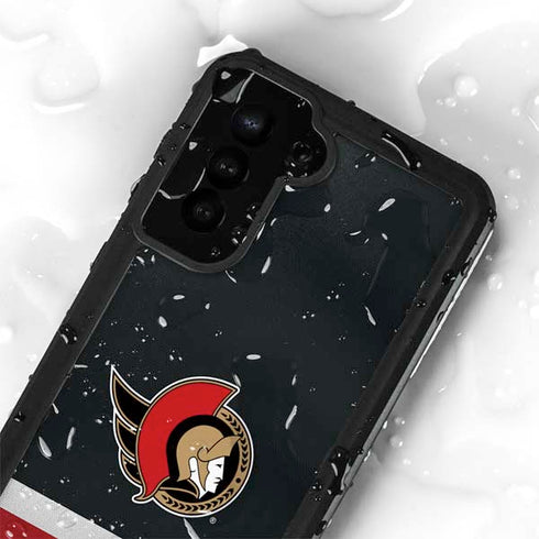 NHL Ottawa Senators Jersey Galaxy S23 Plus Waterproof Case