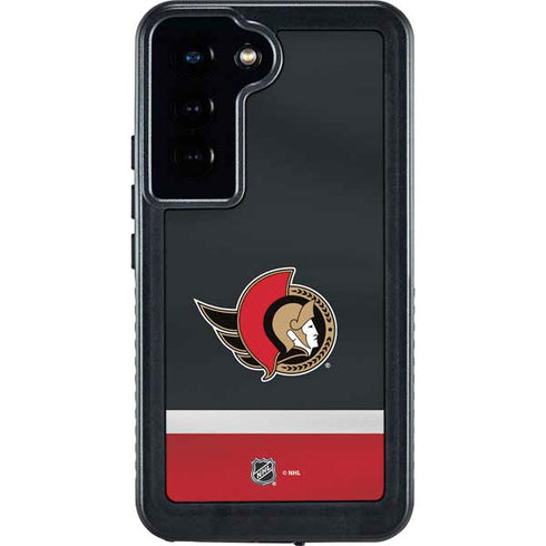 NHL Ottawa Senators Jersey Galaxy S23 Waterproof Case