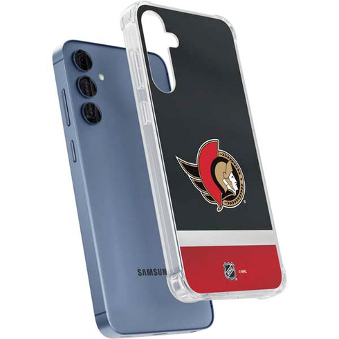 NHL Ottawa Senators Jersey Galaxy S24 Clear Case