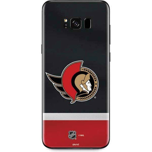 NHL Ottawa Senators Jersey Galaxy S8 Plus Skin