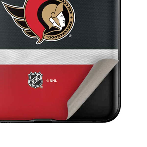 NHL Ottawa Senators Jersey Galaxy Z Flip Skin
