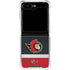 NHL Ottawa Senators Jersey Galaxy Z Flip5 5G Clear Case