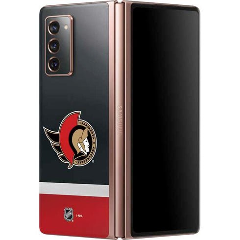 NHL Ottawa Senators Jersey Galaxy Z Fold2 5G Skin