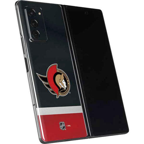 NHL Ottawa Senators Jersey Galaxy Z Fold2 5G Skin