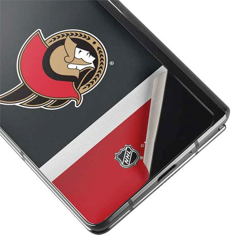 NHL Ottawa Senators Jersey Galaxy Z Fold2 5G Skin