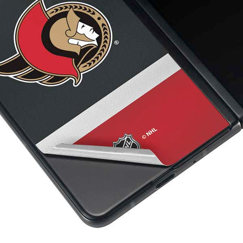 NHL Ottawa Senators Jersey Galaxy Z Fold3 5G Skin