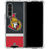 NHL Ottawa Senators Jersey Galaxy Z Fold4 5G Clear Case