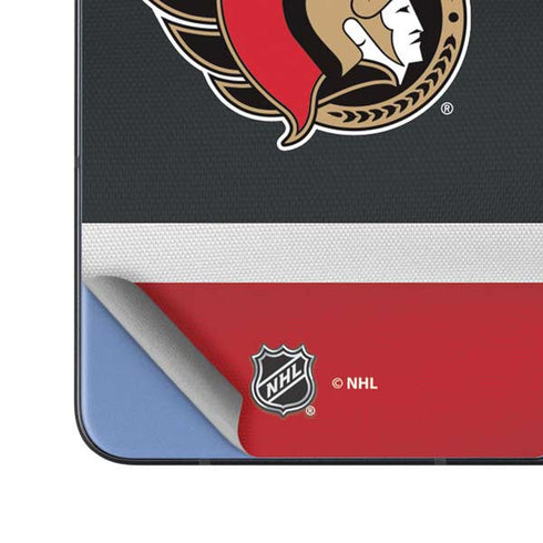 NHL Ottawa Senators Jersey Galaxy Z Fold5 5G Skin