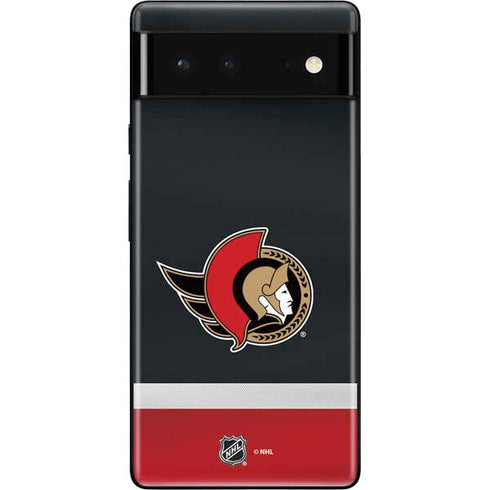 NHL Ottawa Senators Jersey Google Pixel 6 Skin