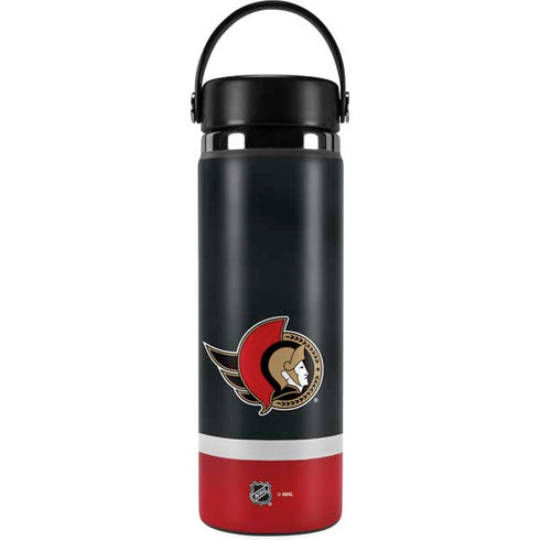 NHL Ottawa Senators Jersey Hydro Flask 20oz Wide Mouth Skin