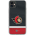NHL Ottawa Senators Jersey iPhone 11 Clear Case